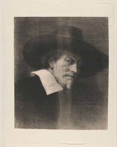 Detail from The Syndics by Rembrandt van Rijn