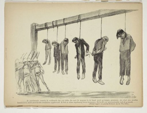 Boers Hanged by the British