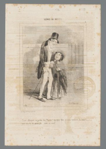 Tall Man Arm-in-Arm with Small Woman