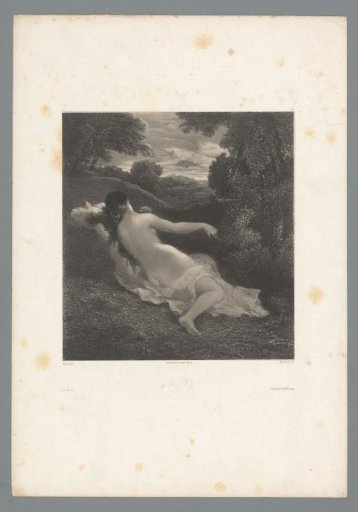 Reclining Nude Woman in the Forest
