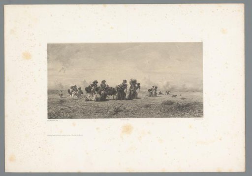 Women in the Sahara on Return from a Water Well
