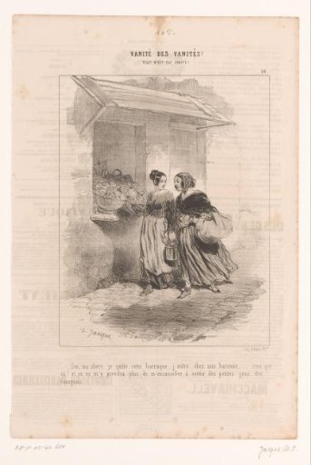 Two women in conversation on the street