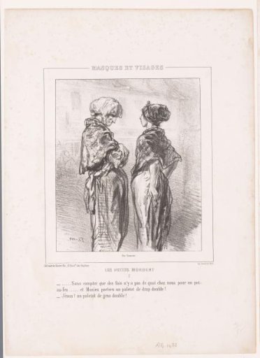 Two women speaking to each other on the street