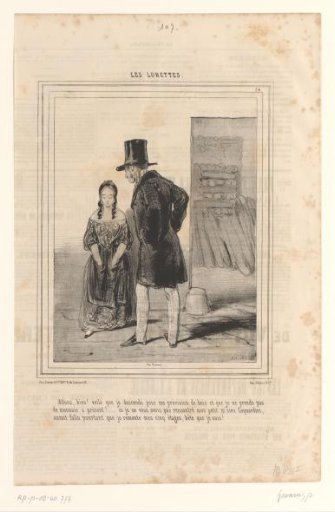 Young woman with an old man selling firewood
