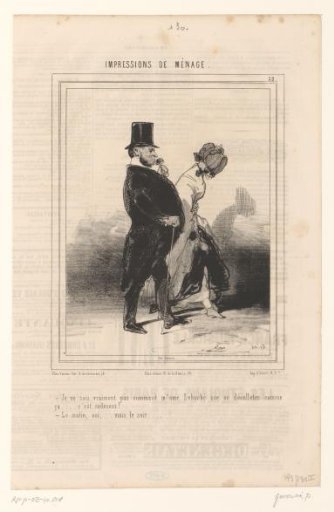 Couple walking and gossiping about an acquaintance