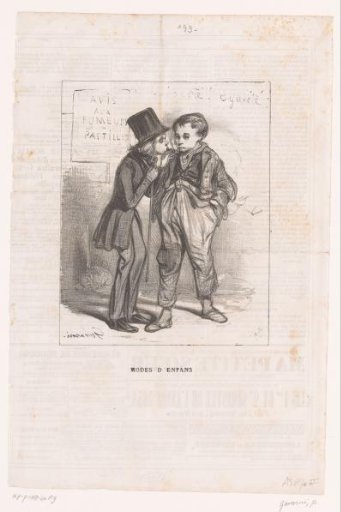 Two smoking boys