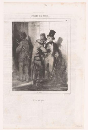 Man being searched on the street by a thief