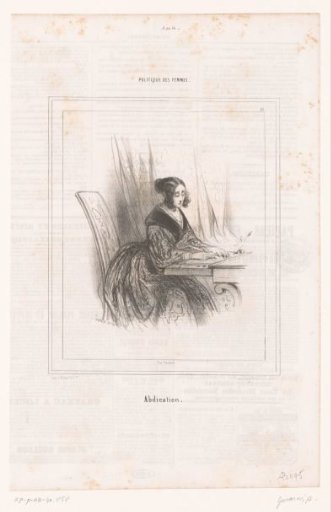 Woman writing at a desk