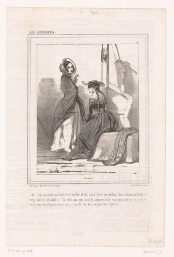 Two actresses in the wings