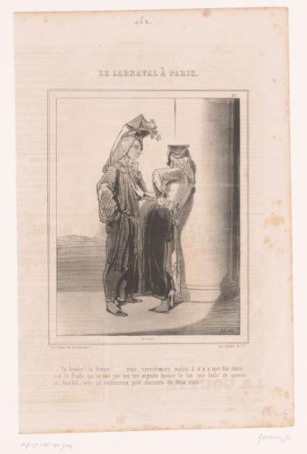 Masked Woman Attempts to Seduce a Married Man at the Ball