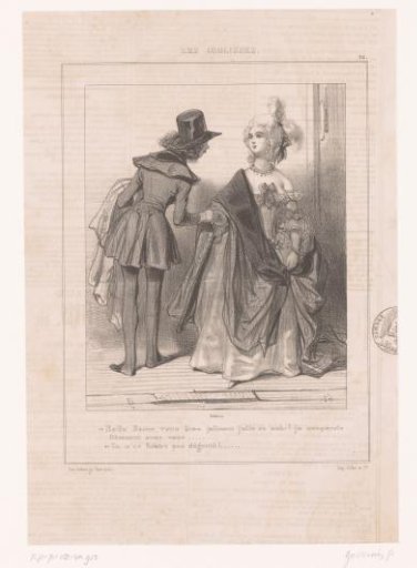 Man Invites an Actress in Theatrical Costume to Dinner