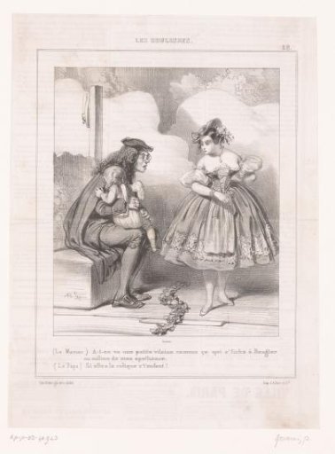 Actress with Man and Child after a Scene