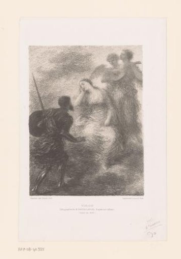 Princess Reiza sees a knight in a vision
