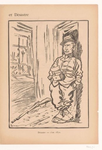Soldier with an empty money chest