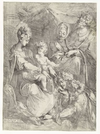 Holy Family with Anna and Mary Magdalene