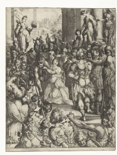 The Martyrdom of Saint Lucy