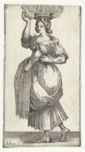 Female Gardener with a Basin