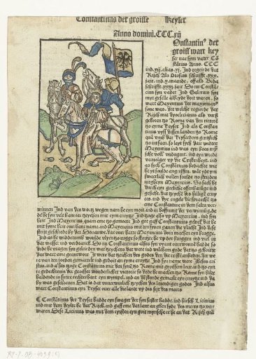 Emperor Constantine the Great on Horseback