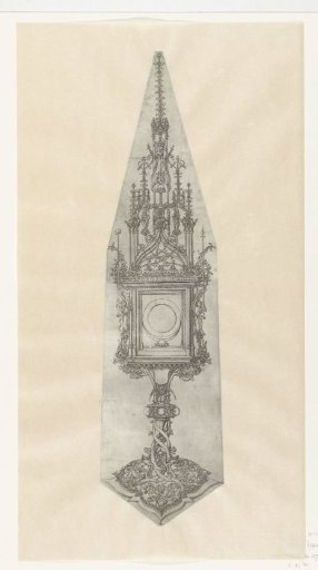 Design for a Gothic Monstrance