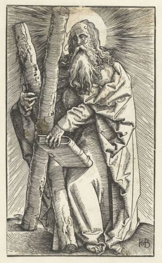 Andrew with the Cross of St. Andrew
