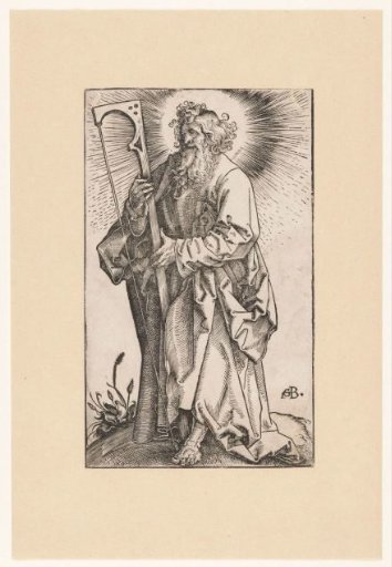 James the Less with a Hatmaker's Bow