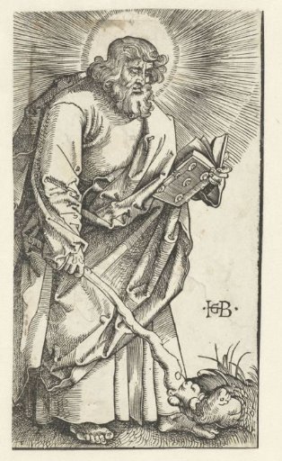 Judas Thaddeus with Club