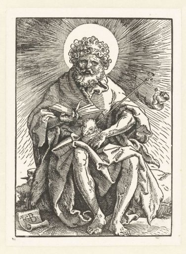 John the Baptist with the Lamb of God