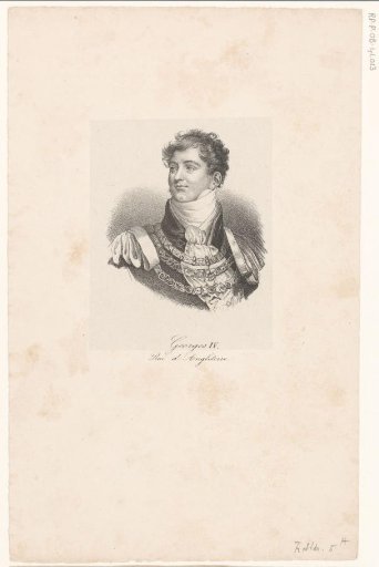 Portrait of George IV of the United Kingdom