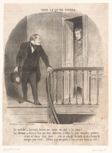Doctor bids farewell to his patient