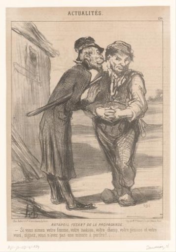 Ratapoil pressures a farmer to support his campaign