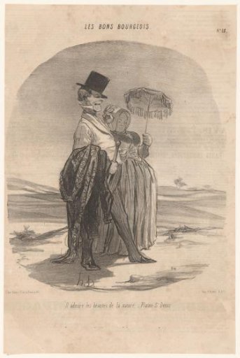 Couple walking in the sun