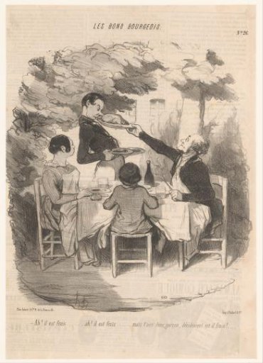 Man returns cold chicken to the waiter