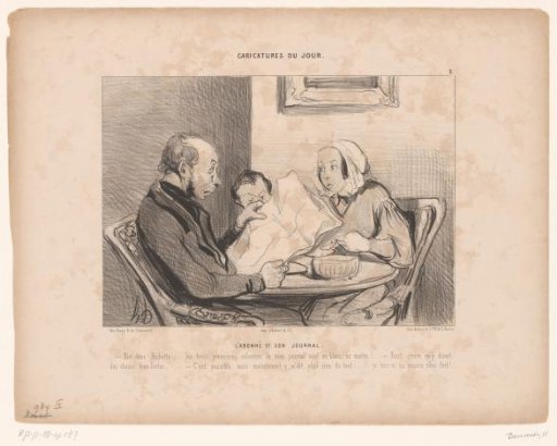 Family at the Breakfast Table