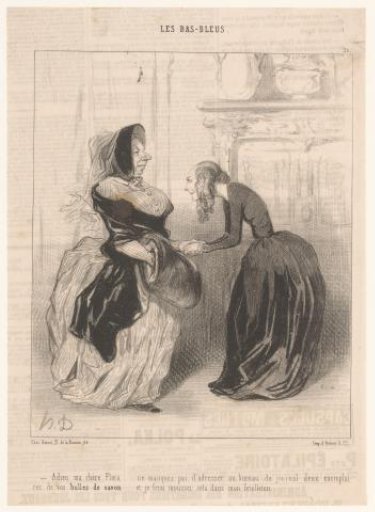 Female writer saying farewell to the female editor
