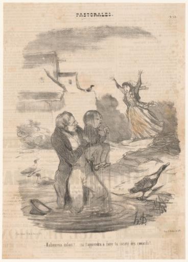 Father rescuing his child from the water