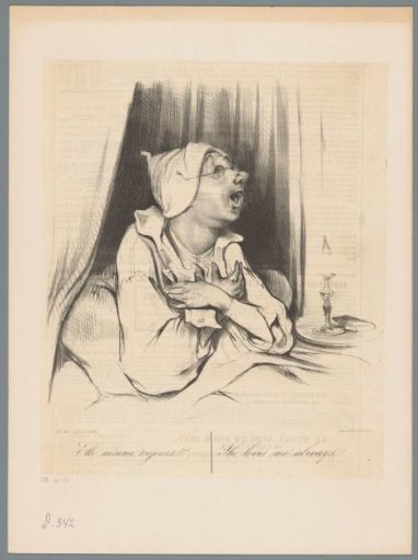 Man in bed with a love letter