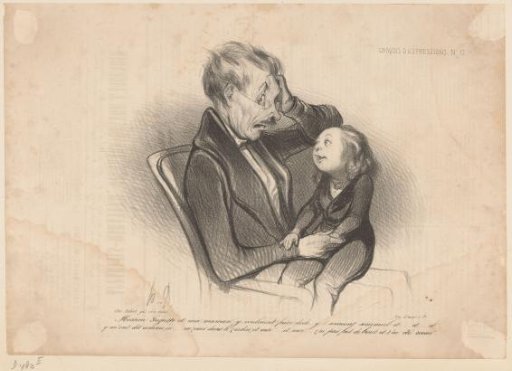 Child reveals secrets of his mother to his father