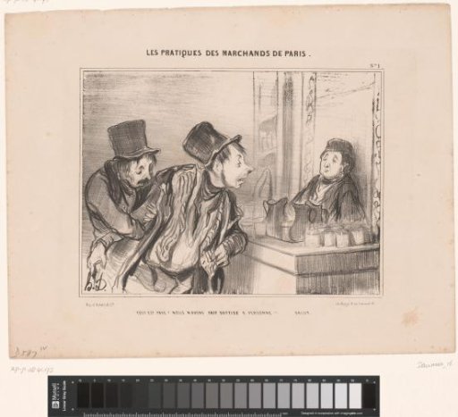 Two drunk men in a wine tavern