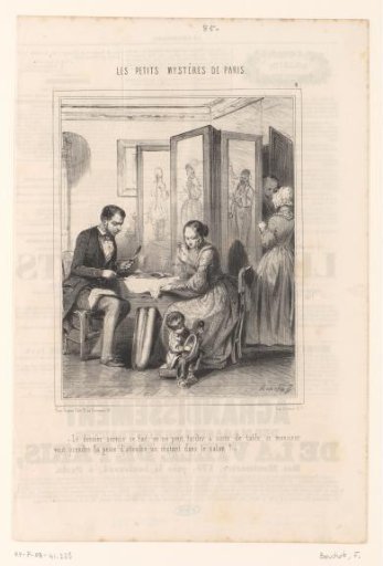Man and woman at a table in a restaurant