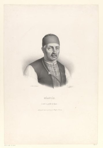 Portrait of the admiral and politician Andreas Miaoulis