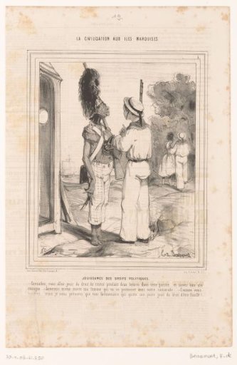 Caricature of a Grenadier Who Must Remain on His Post