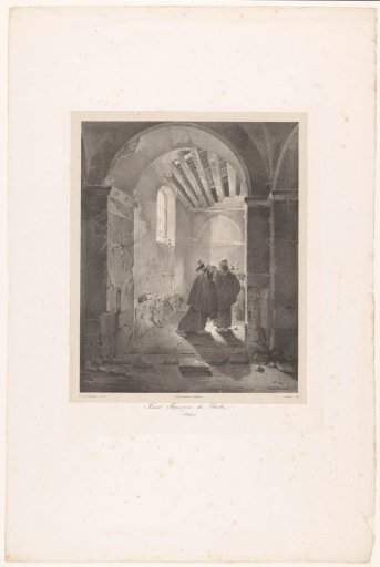 Francis of Paola Preaching in the Ruins of a Chapel