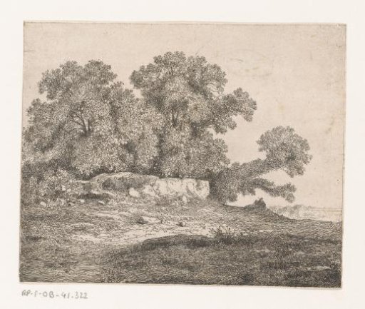 Landscape with Trees and Shepherds