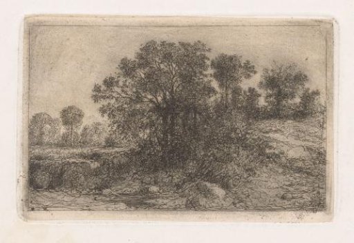 Trees against a Slope