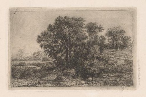 Trees against a Slope