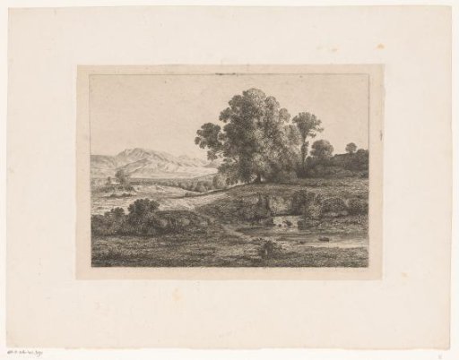 Rolling Landscape with a Stream