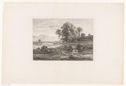 Rolling Landscape with a Stream