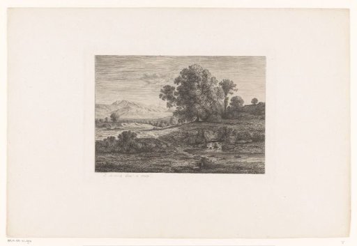 Rolling Landscape with a Stream