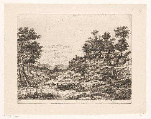 View of a Valley with a Reclining Figure