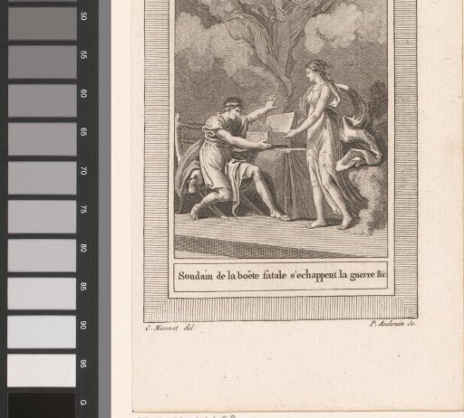 Epimetheus opens Pandora's box